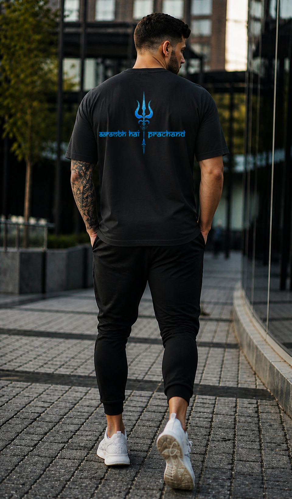 aarambh hai prachand  | Unisex Oversized