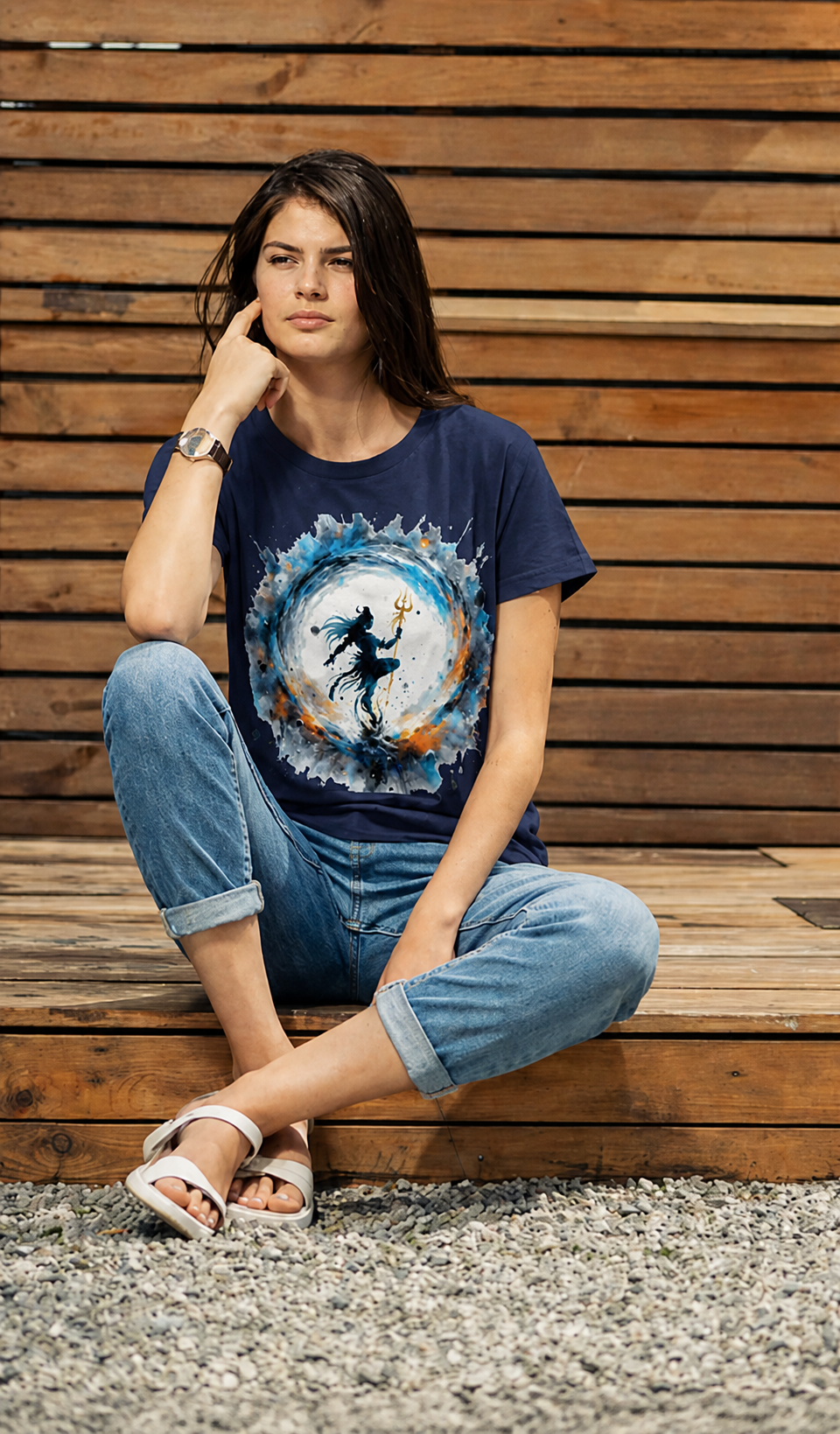 🔱 MAHADEV | Unisex Oversized |
