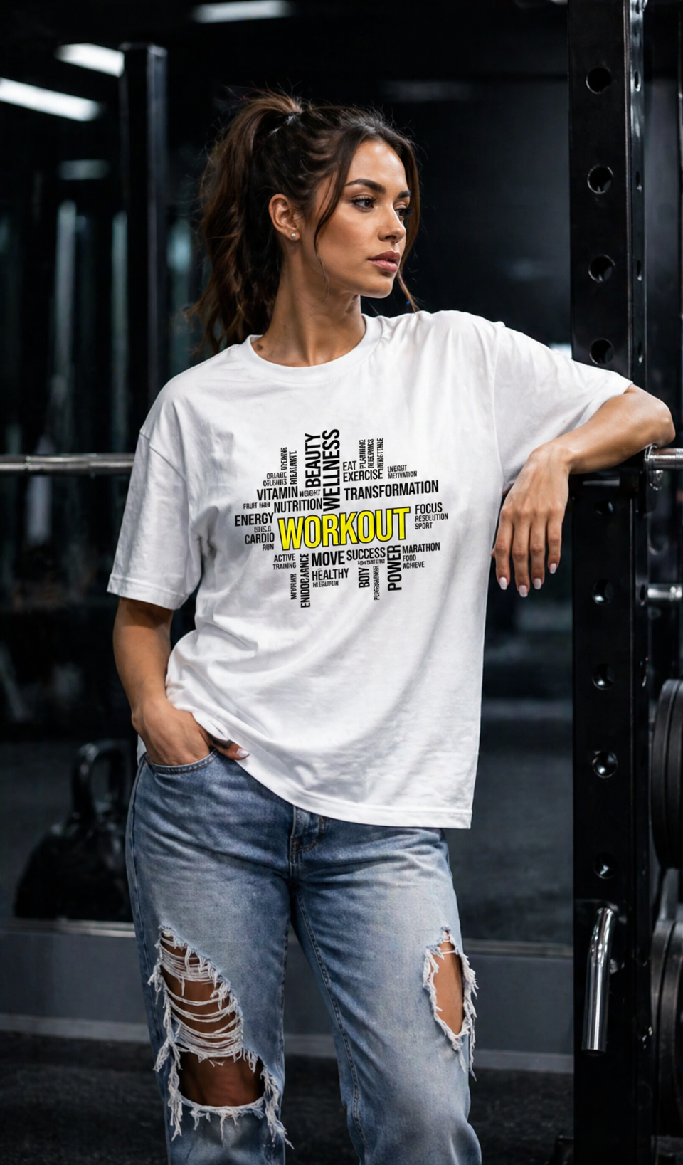 🏋️ WORKOUT | Unisex Oversized |